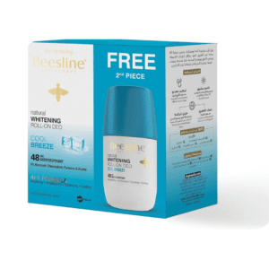 Beesline Cool Breeze Fragrance Whitening Roll-On Deodorant 50 ml 1+1 Free