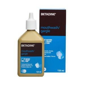 Betadine Mouthwash And Gargle 125ml