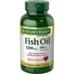 Nature's Bounty Fish Oil With Omega 3 Softgels, 1200 Mg,