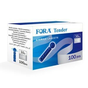 Fora Sterile Lancets Fine 100pcs 30G