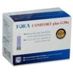 Fora comfort blood glucose test strip 50s