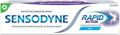 Sensodyne Rapid Action Whitening Toothpaste 75ml