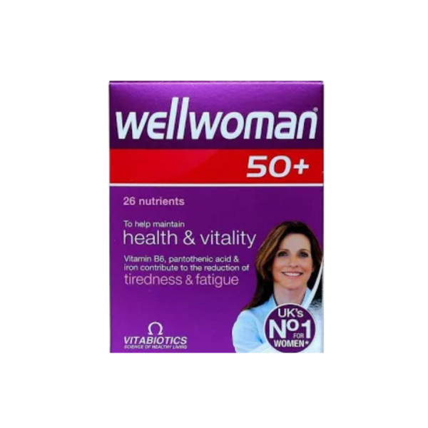 Wellwoman 50+ Tablet For  Health & Vitality Pack of 30's
