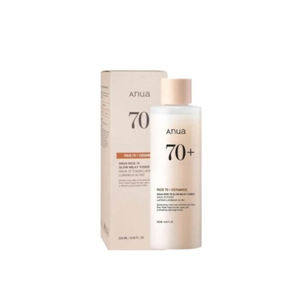 ANUA Rice 70 Glow Milky Toner for Glass Skin 250ml