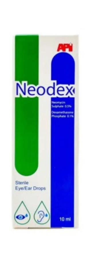 API Neodex Eye Ear Drops 10Ml