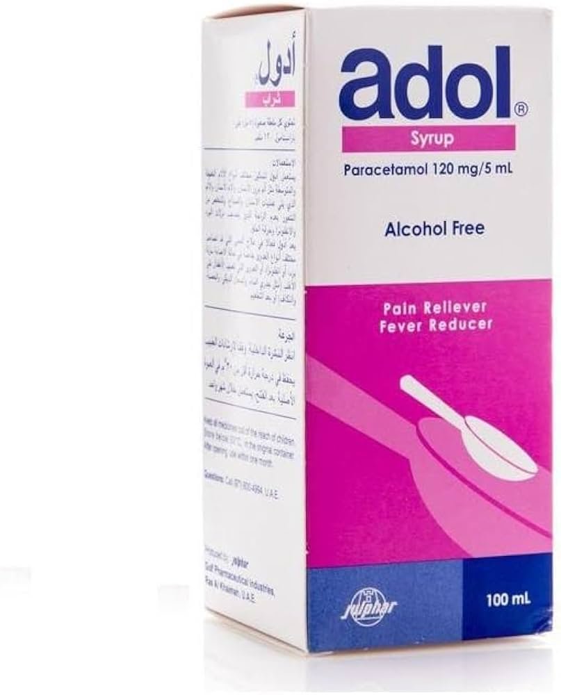 Adol paracetamol Syrup 100 ml