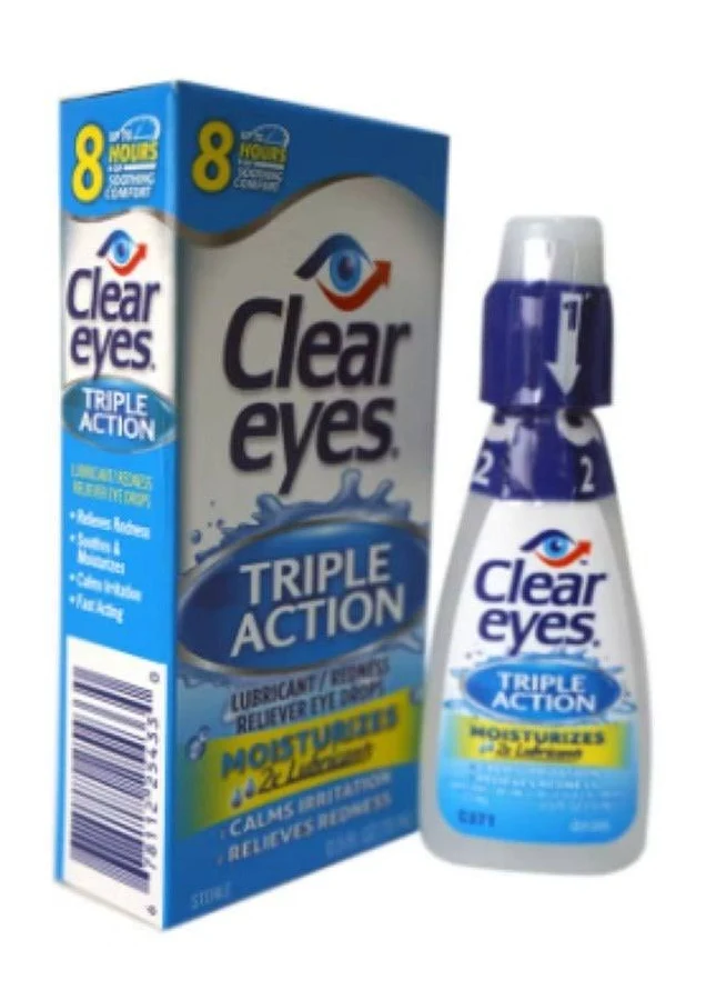 Clear Eyes Triple Action Relief Drops