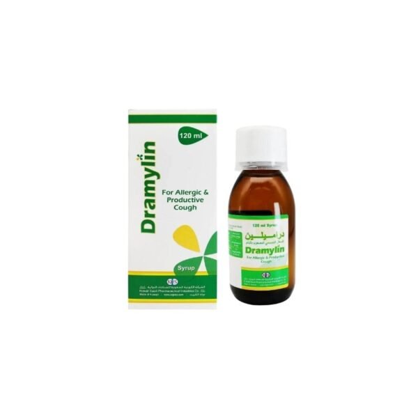 Dramylin 7 Mg 5 Ml, 120 Ml Syrup Bottle