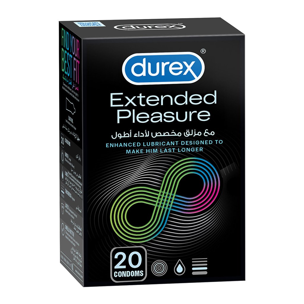 Durex Extended Pleasure Condoms 20 Pack