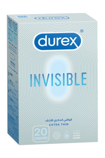 Durex Invisible Ultra Thin Condoms 20 Pack