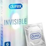 Durex Invisible Ultra Thin Condoms 6 Pack