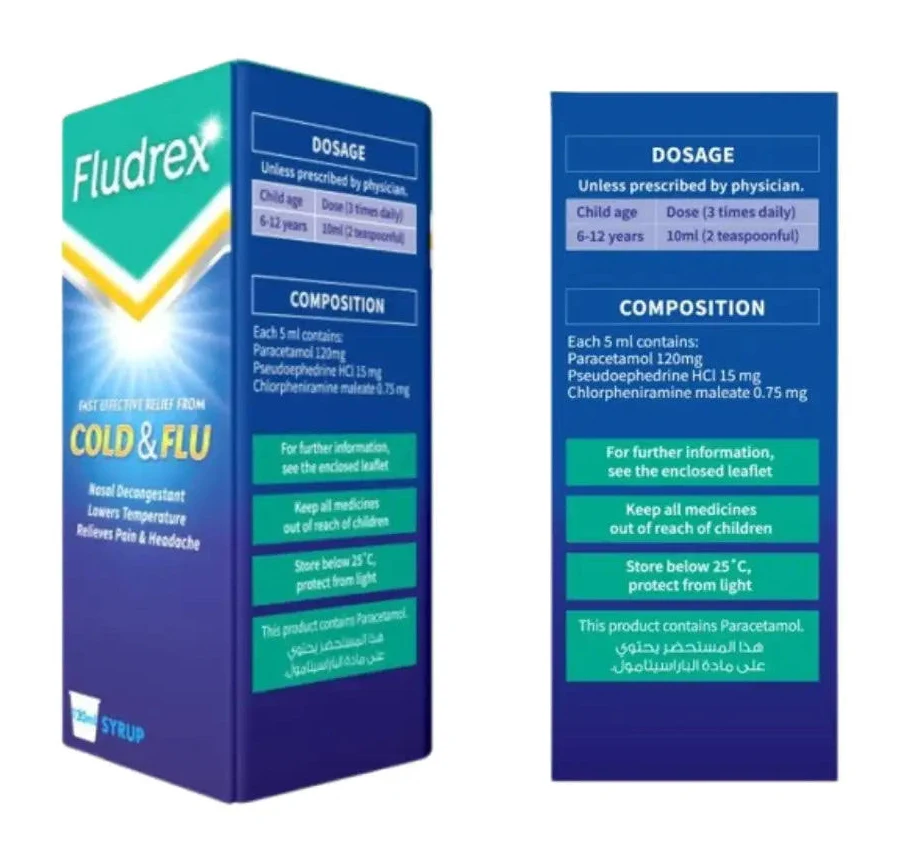 Fludrex Cold & Flu Syrup 120ml