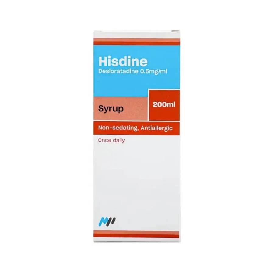 HISDINE 0.5MG ML SYRUP 200ML
