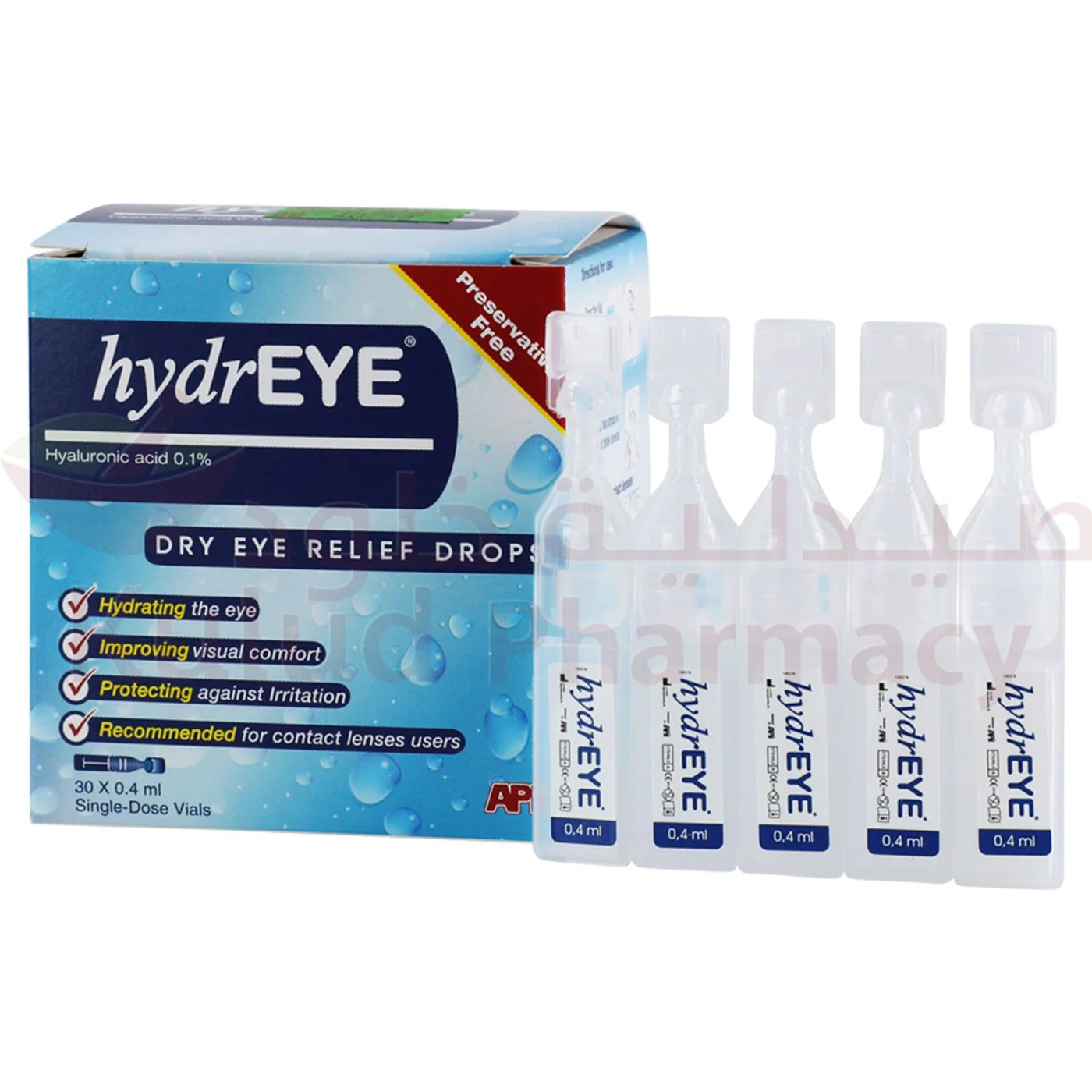 Hydreye Sdu Eye Drops 0.4 Ml 30 PC