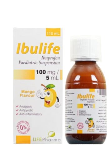 Ibulife Syrup 100 mg 5 ml 110 ml Bottle