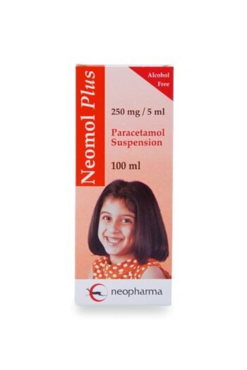 Neomol Plus 50mg 5ml Suspension 100ml Bottle