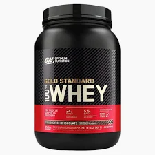 Optimum Nutrition Gold Standard 100% Whey Protein Powder Double Rich Chocolate 2lb