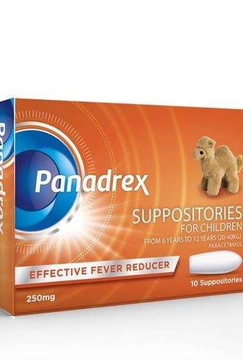 Panadrex 250mg Suppository, Pack of 10's