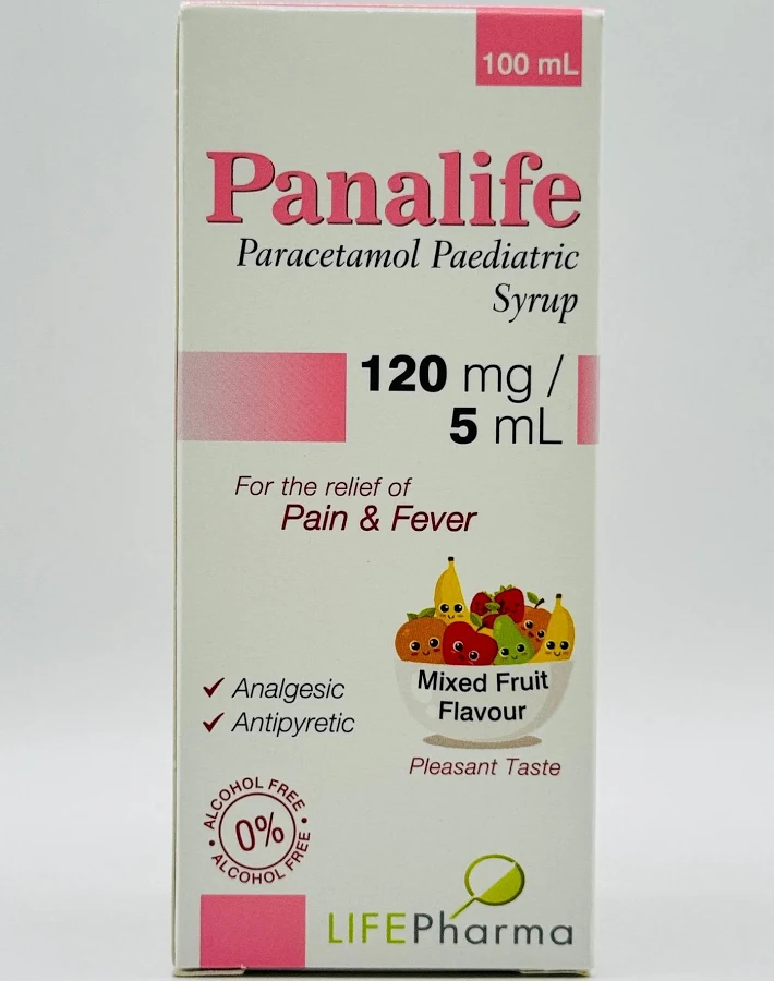 Panalife 120mg 5ml Syrup 100ml