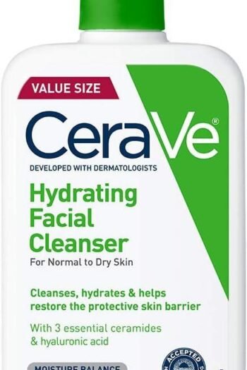 CERAVE HYDRATING
FACIAL CLEANSER (237
ml)