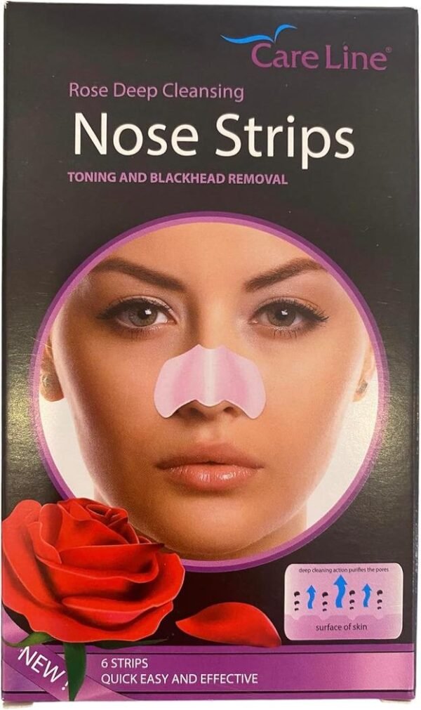 CARE LINE NOSE
STRIPS CHARCOAL
DEEP CLEANSING