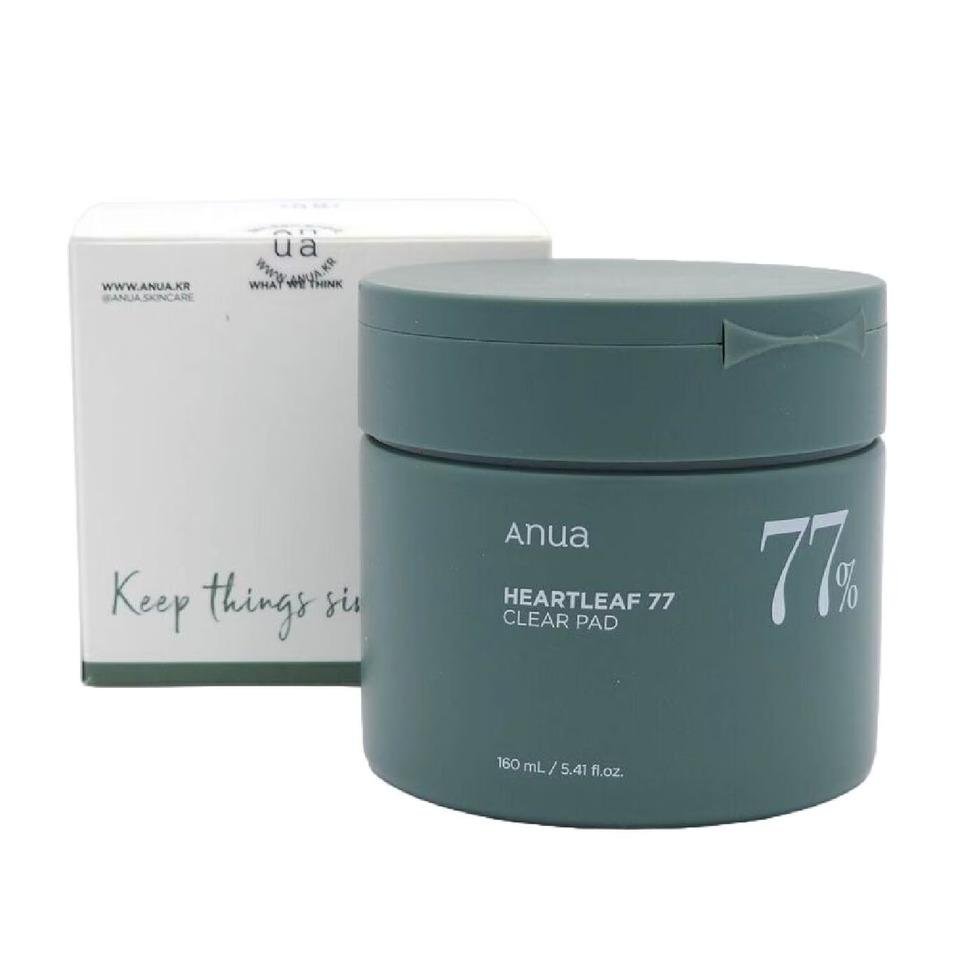 ANUA HEARTLEAF
CLEAR PAD 77% (160
ml)