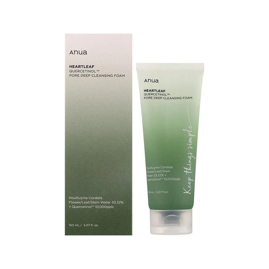 ANUA HEARTLEAF
PORE DEEP
CLEANSING FOAM
(150 ml)