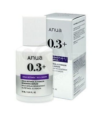 ANUA RETINOL
0.3% NIACIN
RENEWING SERUM
(30 ml)