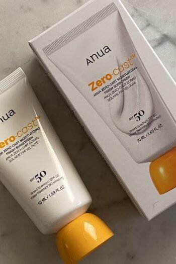ANUA ZERO-CAST
MOISTURIZING
FINISH SUNSCREEN
SPF50+ (50 ml)