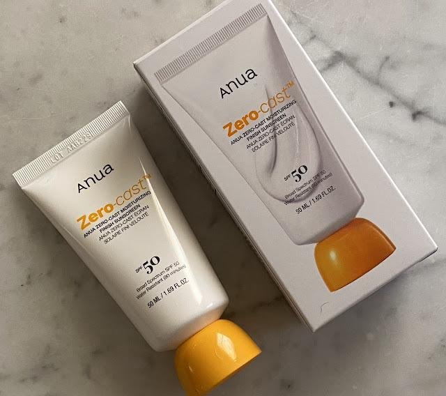 ANUA ZERO-CAST
MOISTURIZING
FINISH SUNSCREEN
SPF50+ (50 ml)