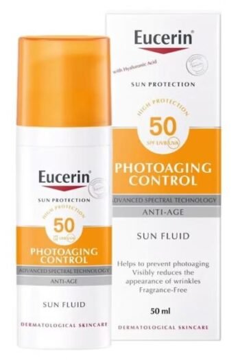 EUCERIN PHOTOAGING
CONTROL SUN FLUID
SPF50 (50 ml)