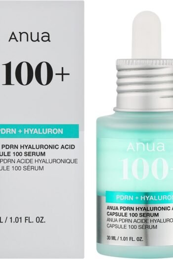 ANUA PDRN
HYALURONIC ACID
CAPSULE 100
SERUM (30 ml)