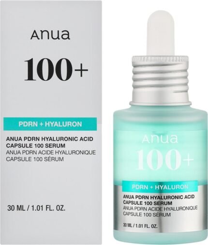 ANUA PDRN
HYALURONIC ACID
CAPSULE 100
SERUM (30 ml)