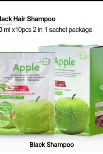 APPLE BLACK HAIR
CREAM SACHET