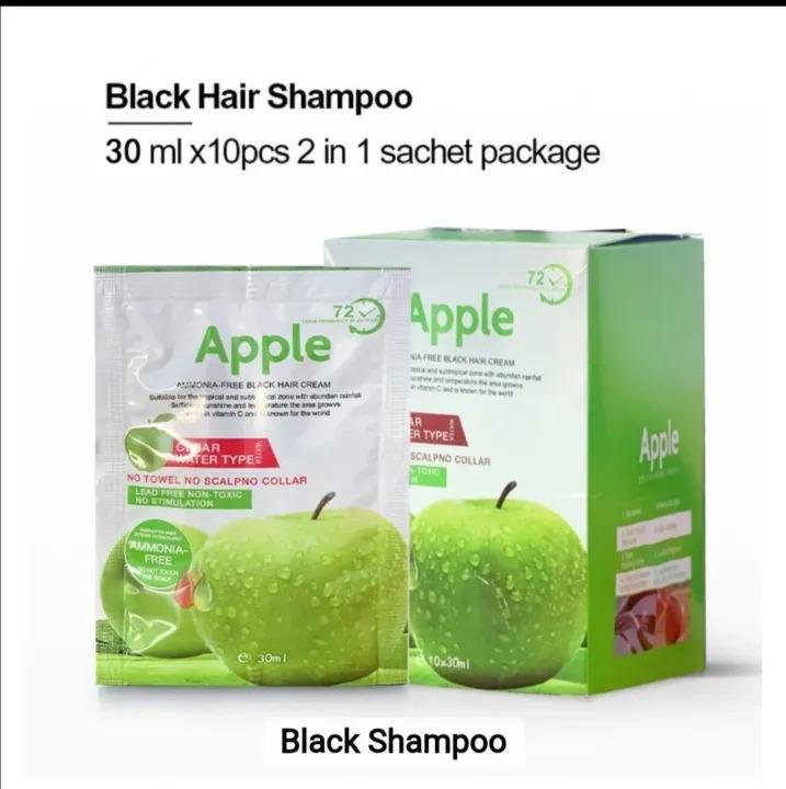 APPLE BLACK HAIR
CREAM SACHET