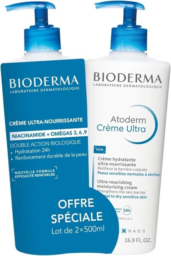 BIODERMA CREAM ULTRA OFFER PACK 1*1 (500 ml)