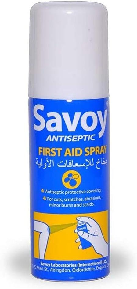 SAVOY FIRST AID SPRAY
(50 ml)