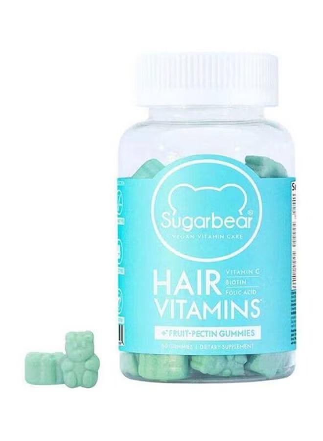 SUGARBEAR HAIR
VITAMINS GUMMIES
(60 PCS)