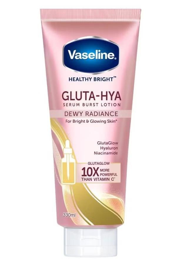 VASELINE GLUTA-HYA
FLAWLESS BRIGHT
LOTION (330 ml)