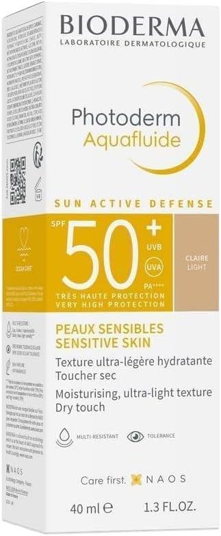 BIODERMA
PHOTODERM
AQUAFLUID CLEAR
LIGHT SPF50 (40
ml)