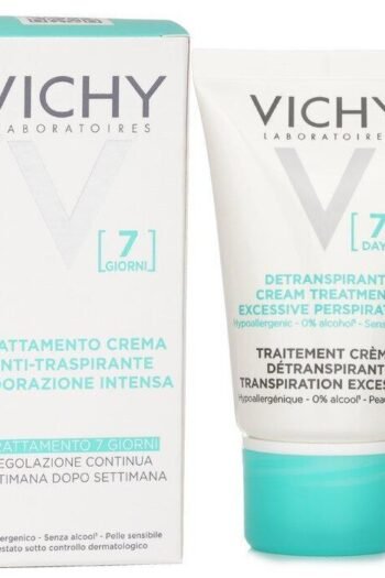 VICHY DETRANSPIRANT
CREAM TREATMENT
EXCESSIVE PERSPIRATION
(30 ml)