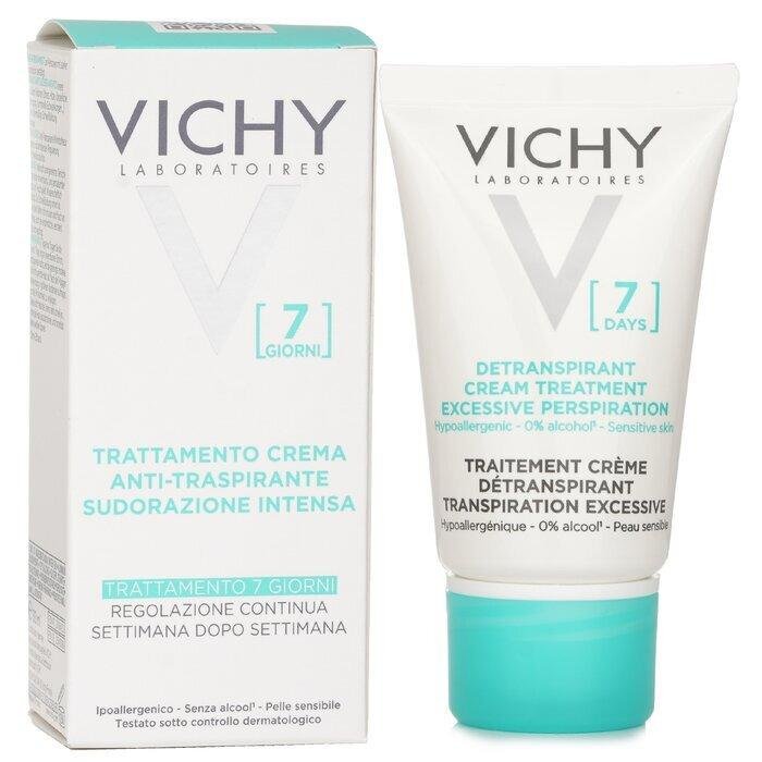 VICHY DETRANSPIRANT
CREAM TREATMENT
EXCESSIVE PERSPIRATION
(30 ml)