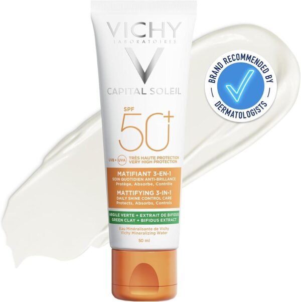 VICHY CAPITAL SOLEIL
SPF 50 3- IN-1 (50 ml)