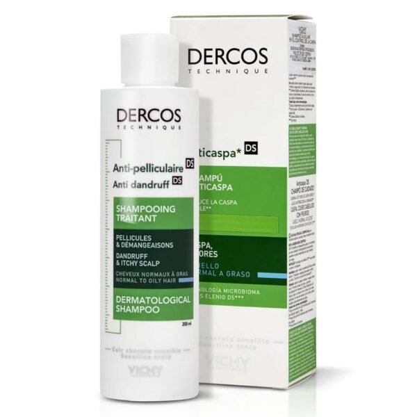 VICHY DERCOS ANTIDANDRUFF NORMAL TO OILY HAIR (200 ml)