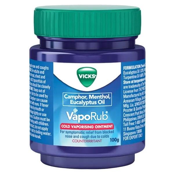 VICKS VAPO RUB
(100 gm)