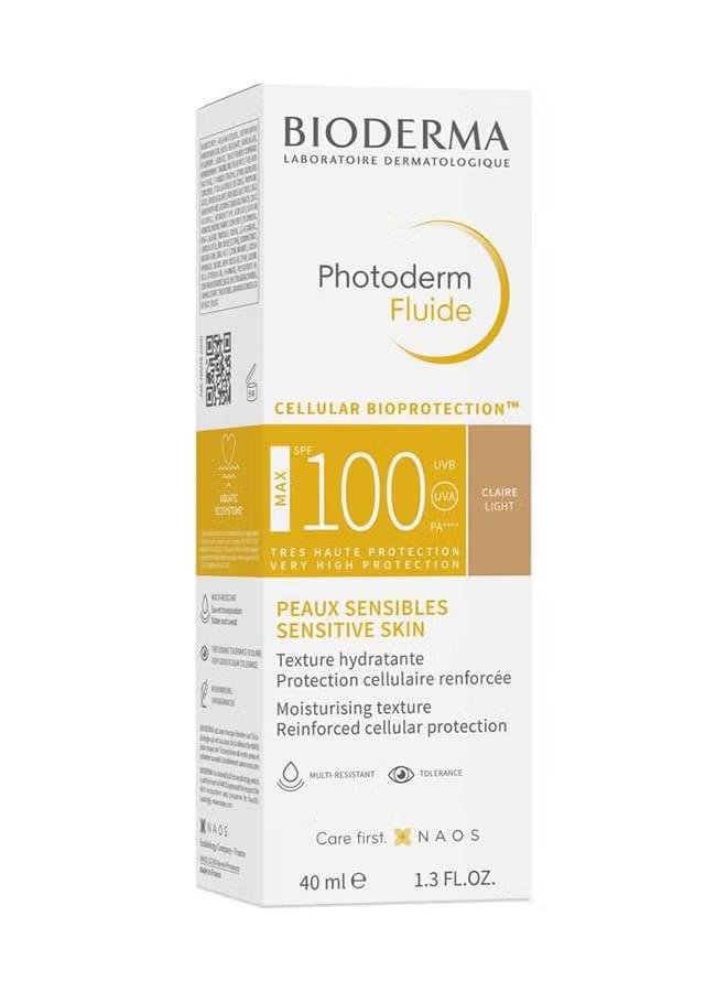 BIODERMA
Photoderm Fluid
MAX INVISIBLE
SPF 100(40 ml)