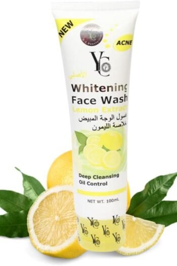 YC WHITENING LEMON
FACE WASH (100 ml)