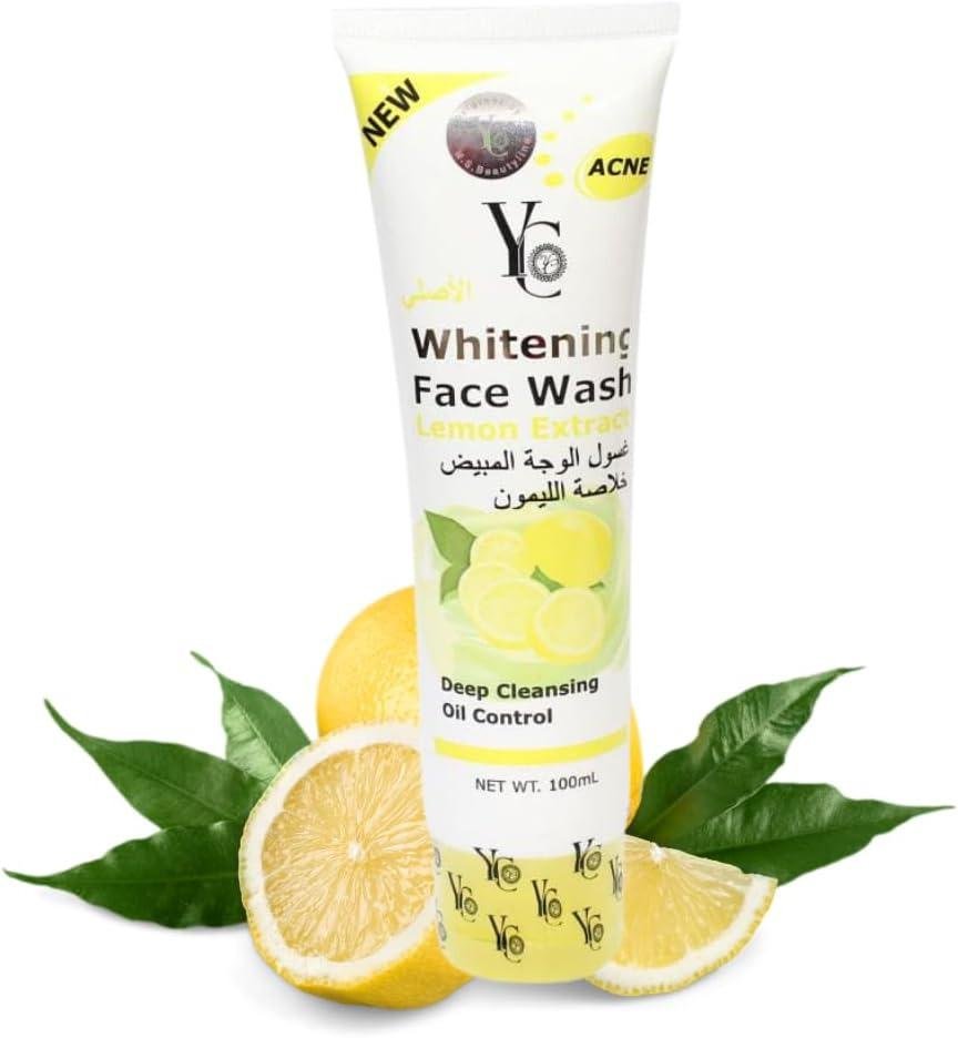 YC WHITENING LEMON
FACE WASH (100 ml)