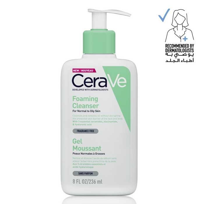 CERAVE FOAMING FACIAL
CLEANSER (355 ml)