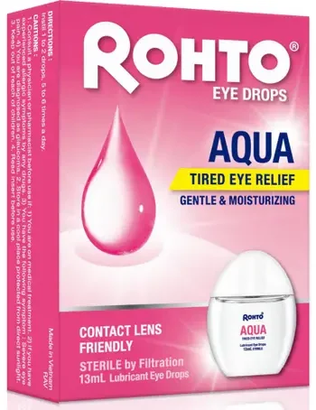 Rohto aqua eye drops 13 ml